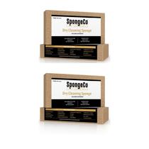 Esponja para limpeza a seco SpongeCo 3x6 pacote duplo Esponja para limpeza a seco SpongeCo 3x6 pacote duplo