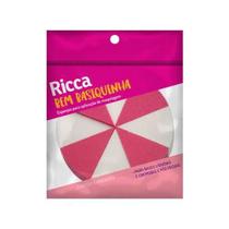 Esponja Para Maquiagem Edge Fracionada Ricca 1839