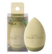 Esponja Para Maquiagem Flawless Finish Silk Skin - Ruby Rose