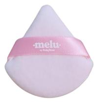 Esponja Para Pó Melu Rrs01 Fluffy Puff Cor Rosa