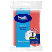 Esponja Pratik Dupla Face 12 Embalagens com 2 Unidades Esponja Pratik Dupla Face 12 Embalagens com 2 Unidades