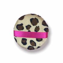 Esponja Redonda para Aplicação de Pó Facial - Onça Pink Esponja Redonda para Aplicação de Pó Facial - Onça Pink