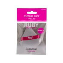Esponja Ruby Kisses Pó Triangular Rosa E Cinza Puf09br Esponja Ruby Kisses Pó Triangular Rosa E Cinza Puf09br
