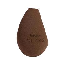 Esponja ruby rose de maquiagem glass super macia chanfrada Esponja ruby rose de maquiagem glass super macia chanfrada
