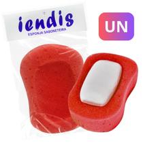 Esponja Saboneteira Iendis Multiuso Higiene Macia Unidade