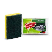 Esponja Scoth Brite Wave Amarela e Verde 3M