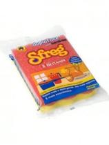 Esponja sfreg dupla-face c/ 2 peças Esponja sfreg dupla-face c/ 2 peças