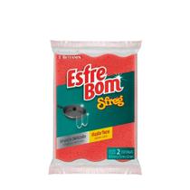 Esponja Sfreg Dupla Face Novica Bettanin 2 Unidades