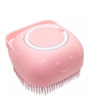 Esponja Silicone Massageadora Escova Banho Lava Esponja Silicone Massageadora Escova Banho Lava