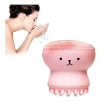 Esponja Silicone para Limpeza Facial Esfoliação Polvo Esponja Silicone para Limpeza Facial Esfoliação Polvo