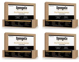 Esponja SpongeCo para limpeza a seco e remoção de fuligem 3x6x1,5 - pacote com 4