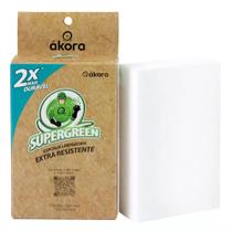 Esponja supergreen extra forte branca