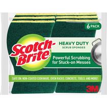 Esponja utilitária Scotch-Brite Heavy-Duty Scrub Sponge, pacote com 6