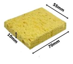 Esponja vegetal afr 802 embalagem com 2 unidades