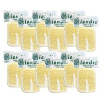 Esponja Vegetal Higiene Corporal Dupla Face Pacote Com 12 Unidades Esponja Vegetal Higiene Corporal Dupla Face Pacote Com 12 Unidades