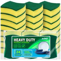 Esponjas AIDEA Kitchen, pacote com 24 esponjas para pratos pesados Esponjas AIDEA Kitchen, pacote com 24 esponjas para pratos pesados