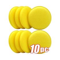 Esponjas Aplicadoras De Cera Para Carros De Alta Densidade, Redondas, Para Polimento E Limpeza Esponjas Aplicadoras De Cera Para Carros De Alta Densidade, Redondas, Para Polimento E Limpeza