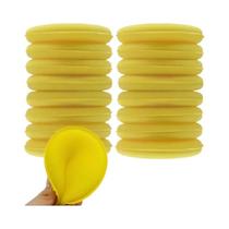 Esponjas Aplicadoras De Cera Para Carros De Alta Densidade, Redondas, Para Polimento E Limpeza Esponjas Aplicadoras De Cera Para Carros De Alta Densidade, Redondas, Para Polimento E Limpeza