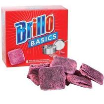 Esponjas de Aço com Sabão Brillo Basics 16 Unidades 2 Caixas