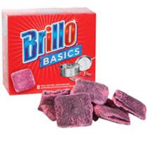 Esponjas de Aço Inoxidável com Sabão Brillo Basics Pequenas Pacote com 32 Unidades Esponjas de Aço Inoxidável com Sabão Brillo Basics Pequenas Pacote com 32 Unidades