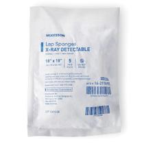 Esponjas de colo McKesson estéreis detectáveis por raio-X 46x46 cm 200 ct Esponjas de colo McKesson estéreis detectáveis por raio-X 46x46 cm 200 ct