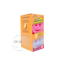 Esponjas de cozinha Scrub Daddy Scrub Mommy com suporte de esponja
