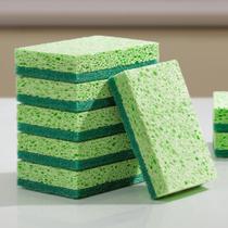 Esponjas de esfregar JOYMOOP Clean de dupla face sem arranhões x6 Esponjas de esfregar JOYMOOP Clean de dupla face sem arranhões x6