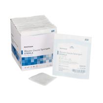 Esponjas de gaze estéreis McKesson, 8 camadas, 5x5 cm, 3000 unidades Esponjas de gaze estéreis McKesson, 8 camadas, 5x5 cm, 3000 unidades