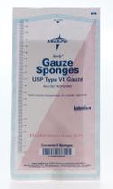 Esponjas de gaze Medline 100% algodão, tecido estéril, 8 x 4 cm, 12 camadas Esponjas de gaze Medline 100% algodão, tecido estéril, 8 x 4 cm, 12 camadas