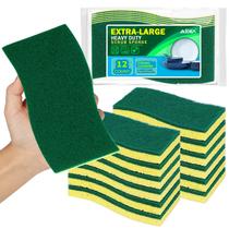 Esponjas de limpeza AIDEA XL Heavy Duty para pratos (12 unidades)