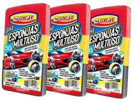 Esponjas de Limpeza Multi Uso Kit com 9 Unidades