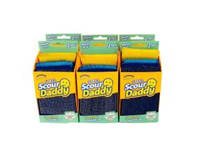 Esponjas de limpeza Scrub Pad Scrub Daddy Steel Aço Inoxidável