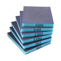 Esponjas de Lixa Reutilizáveis e Laváveis (6 Peças) - Grãos 60-320 - Para Polimento Seco e Molhado Esponjas de Lixa Reutilizáveis e Laváveis (6 Peças) - Grãos 60-320 - Para Polimento Seco e Molhado