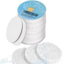 Esponjas faciais comprimidas GAINWELL, 100 unidades, de limpeza, para uso pessoal de esteticista de spa, brancas