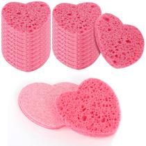 Esponjas faciais comprimidas WLLHYF Natural Celulose (20 unidades)