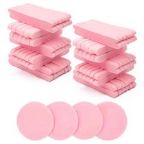 Esponjas faciais Luxiv 240+1 unidade comprimidas com estojo rosa Esponjas faciais Luxiv 240+1 unidade comprimidas com estojo rosa