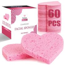 Esponjas faciais miaform 60 unidades 100% naturais Cosmetic Spa