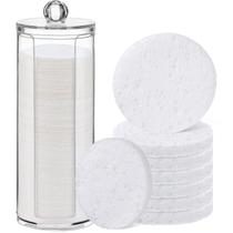Esponjas faciais Sieral Comprimidas 120 unidades com recipiente branco Esponjas faciais Sieral Comprimidas 120 unidades com recipiente branco