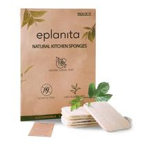 Esponjas para lavar louça eplanita Natural Loofah Plant (pacote com 12) Esponjas para lavar louça eplanita Natural Loofah Plant (pacote com 12)