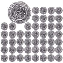 Esponjas Scourers XXJXING em aço inoxidável, pacote 48, 10g Esponjas Scourers XXJXING em aço inoxidável, pacote 48, 10g