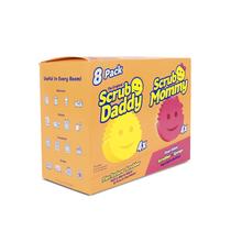 Esponjas Scrub Daddy e Scrub Mommy para pratos (pacote com 8)