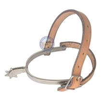 Espora de Aço Inox e Correia de Couro