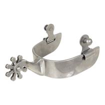 Espora de Rédea Inox Roseta de 8 Pontas Bronc-Steel 39467