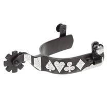 Espora Metalab 257550 Black Satin Gambler Spur Level 2 Espora Metalab 257550 Black Satin Gambler Spur Level 2