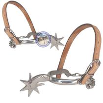 Espora para cavalo vaquejada Country aço Inox vaqueiro