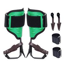 Esporas de escalada de árvores VEVOR Alloy Steel, carga de 160 kg com correias