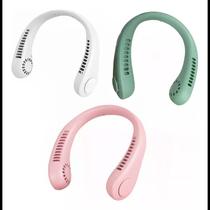 Esporte e estilo: ventilador recarregável de pescoço.