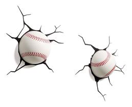 Esporte - Luminaria Bolas De Baseball - 3DLightFX