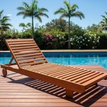 Espreguiçadeira 429 Roma Madeira Maciça