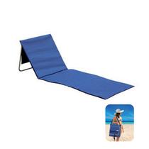 Espreguiçadeira Ajustável Dobrável Com Alça Bolso 160x55cm - Tobee